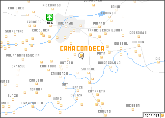 map of Camacondeca