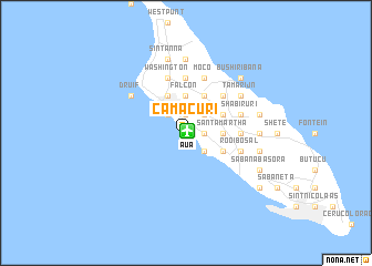 map of Camacuri