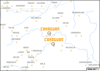 map of Camaguan