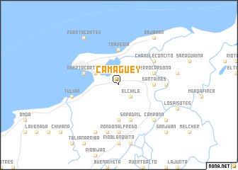 map of Camagüey