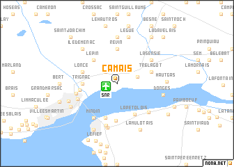 map of Camais