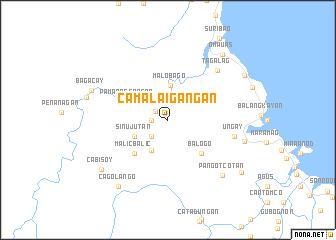 map of Camalaigangan