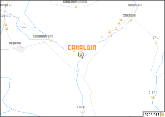 map of Camaldin