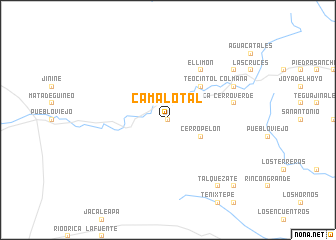map of Camalotal
