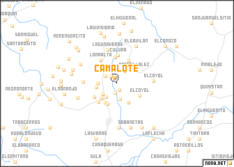 map of Camalote