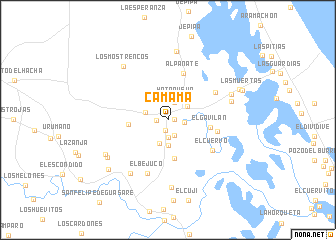 map of Camama
