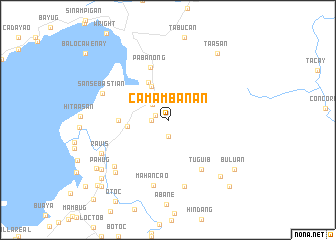 map of Camambanan