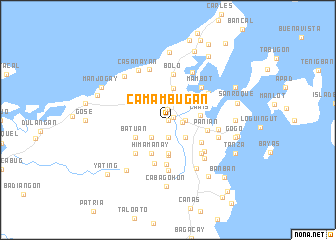 map of Camambugan