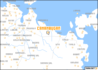 map of Camambugan