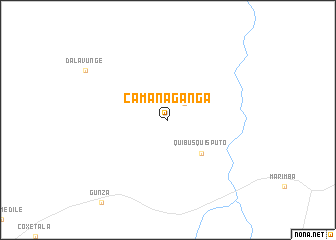 map of Camana Ganga