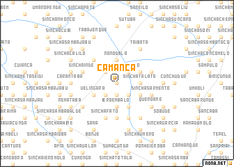 map of Camanca