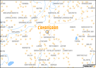 map of Camangaan