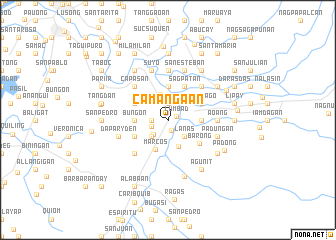 map of Camangaan