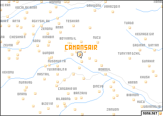 map of Camanşǝir