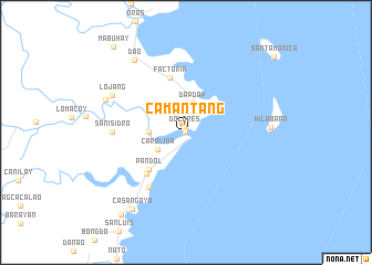 map of Camantang