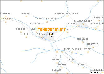 map of Cămara Sighet