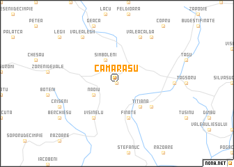 map of Cămăraşu