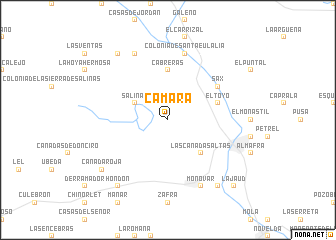 map of Cámara