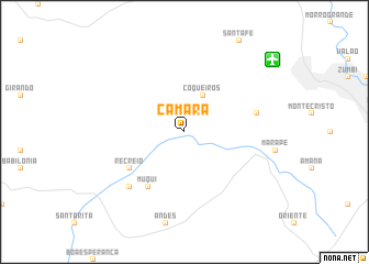 map of Camará