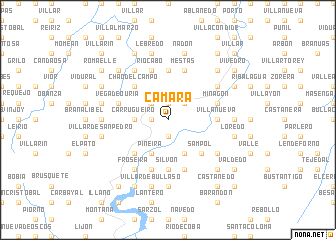 map of Cámara