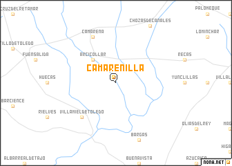 map of Camarenilla