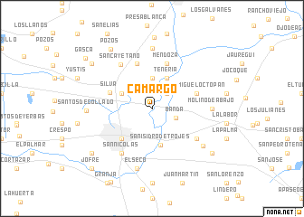 map of Camargo