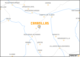 map of Camarillas