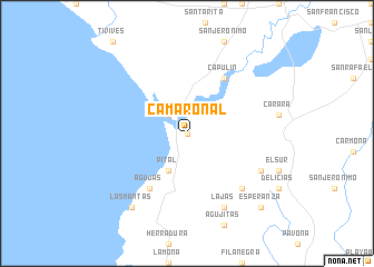 map of Camaronal