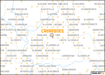 map of Camarones