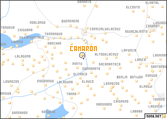 map of Camarón
