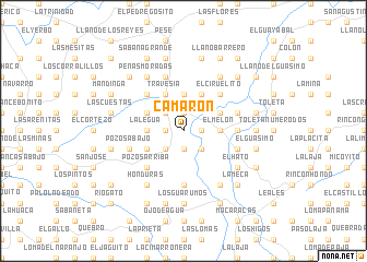 map of Camarón