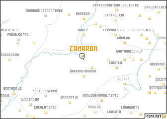 map of Camarón