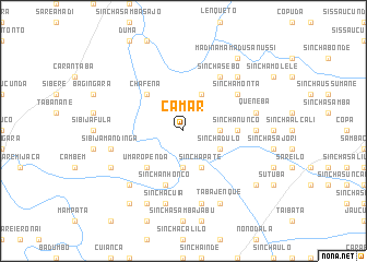 map of Camar