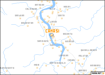 map of Camasi