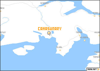 map of Camasunary