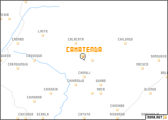 map of Camatenda