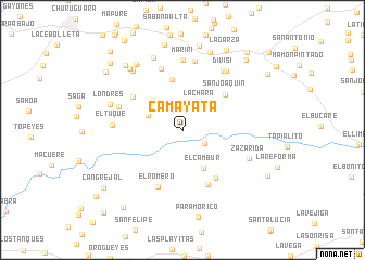 map of Camayata