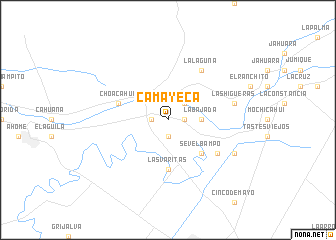 map of Camayeca