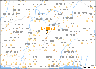 map of Camayo