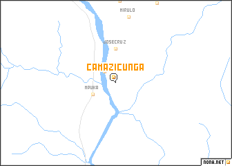 map of Camazicunga
