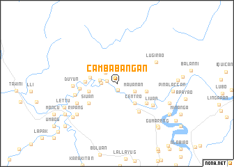 map of Cambabangan