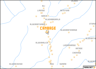 map of Cambage