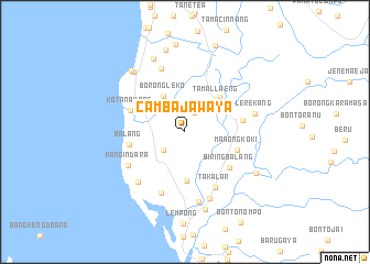 map of Cambajawaya