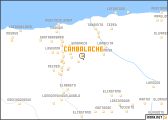 map of Cambalache