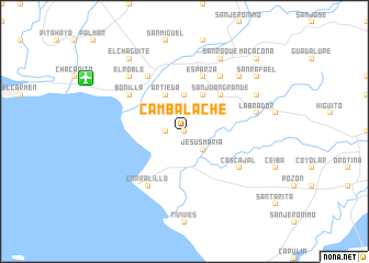 map of Cambalache