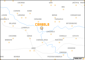 map of Cambala