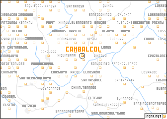 map of Cambalcol