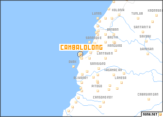 map of Cambalolong