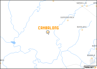 map of Cambalong