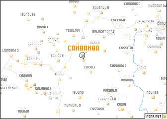 map of Cambamba